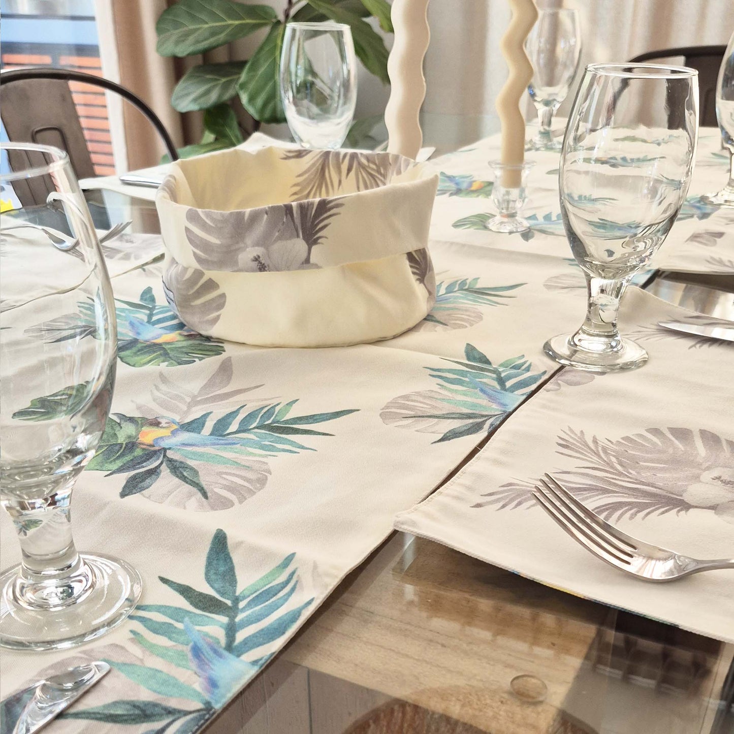 Set 4 Individuales Reversibles y Panera