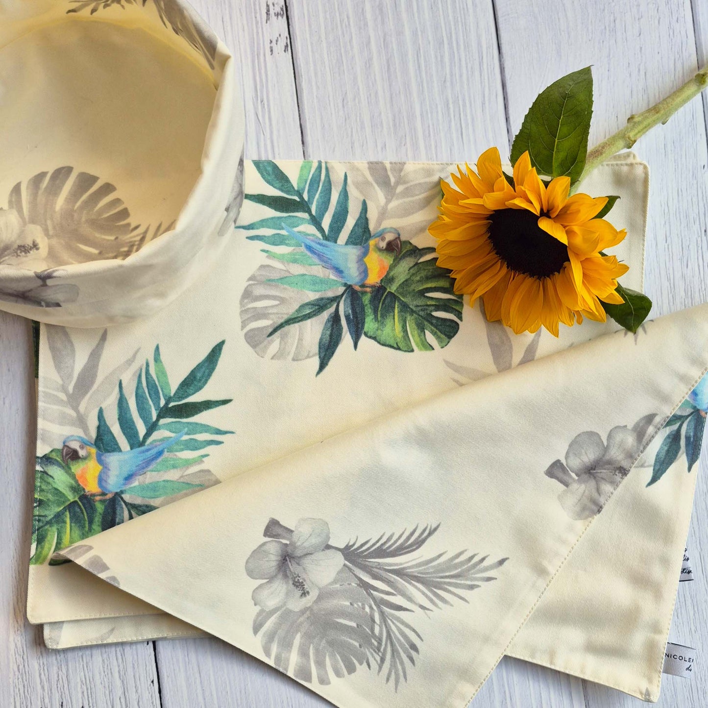 Set 4 Individuales Reversibles y Panera