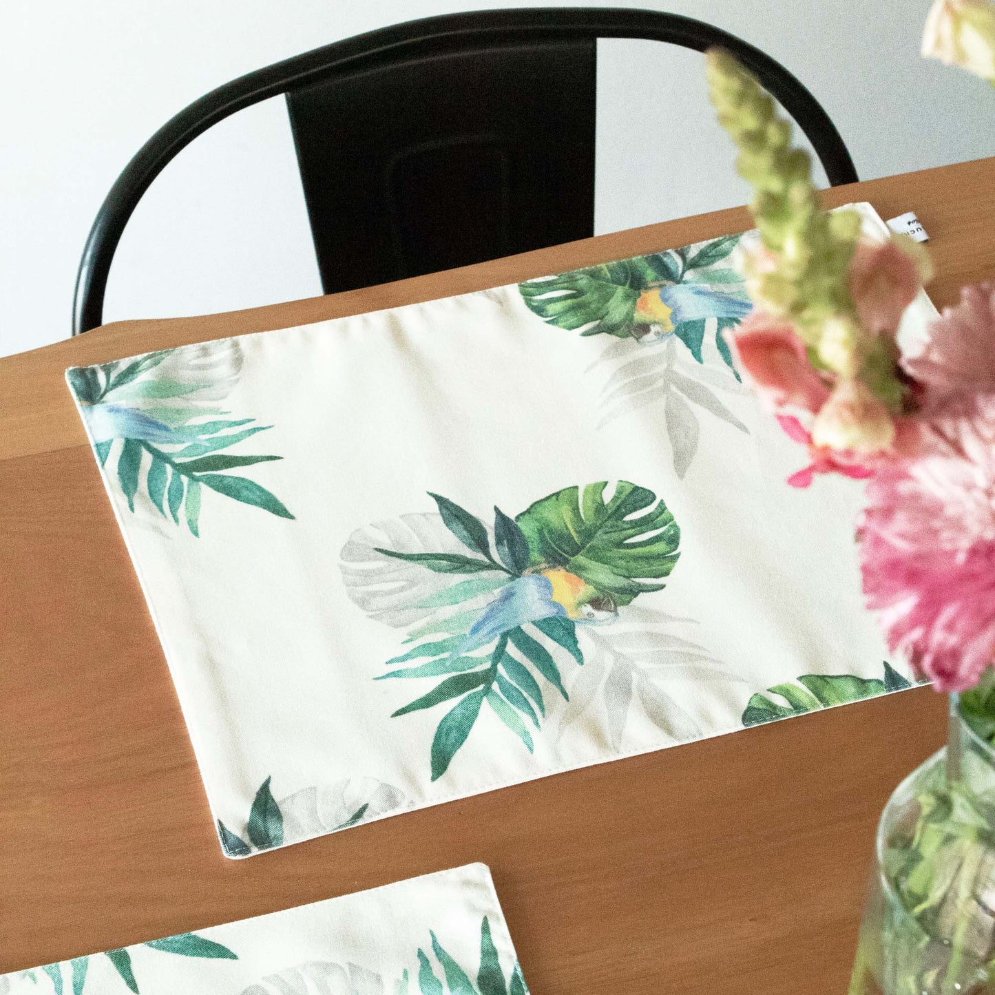 Set 4 Individuales Reversibles Tropical María